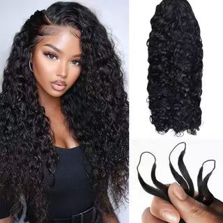 100g Burmese Curly Crochet Hair Natural color Easy to install  with no leave out